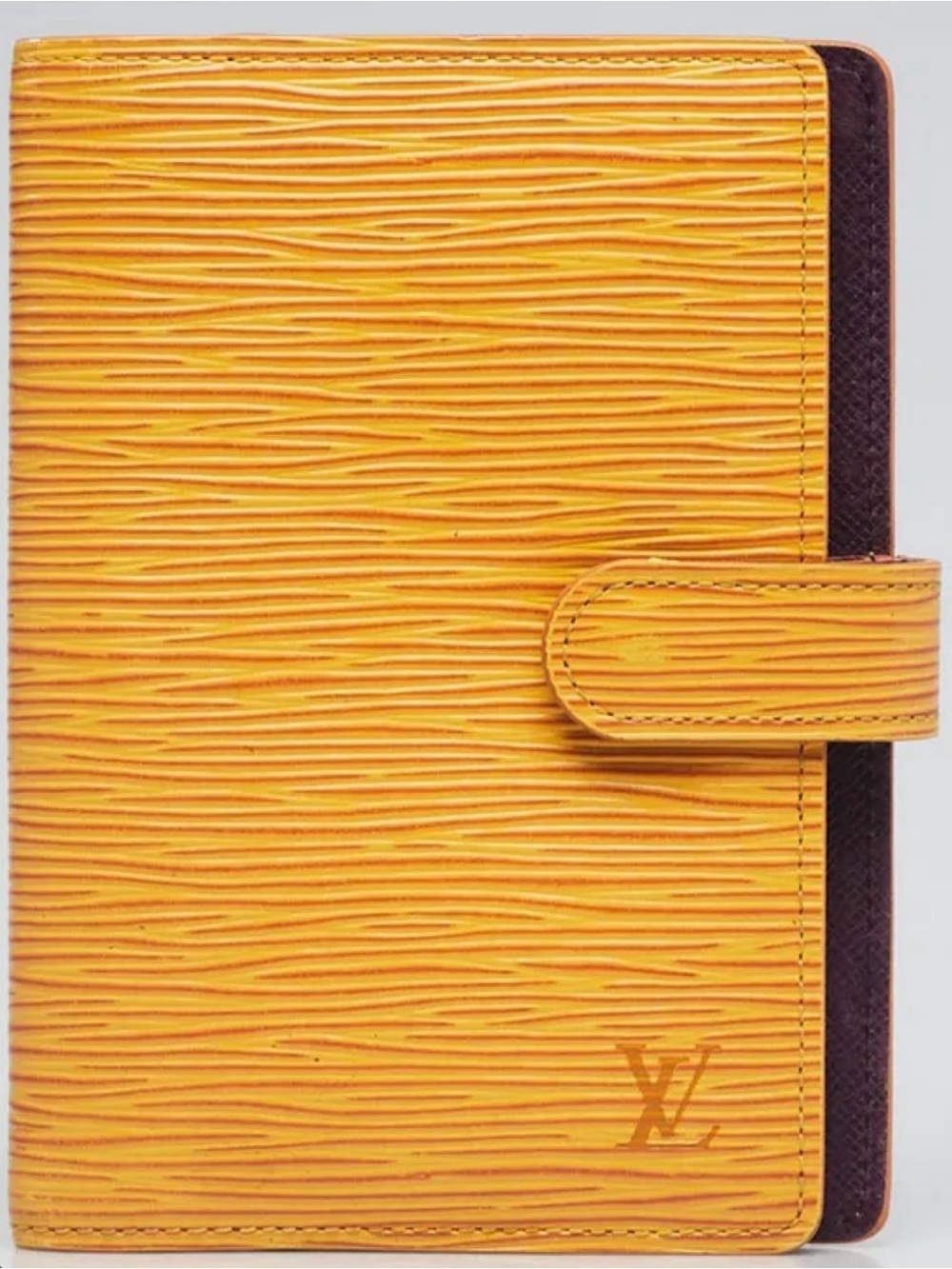 Louis Vuitton Yellow Epi Leather Card and